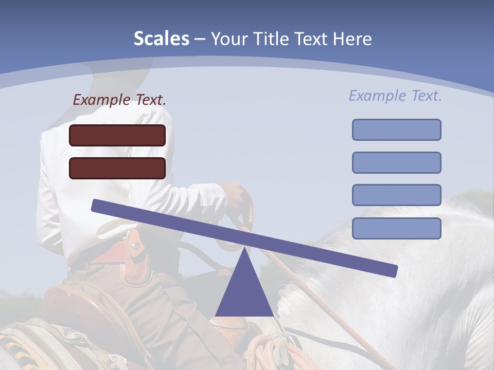 Mexican Boy On Horseback PowerPoint Template