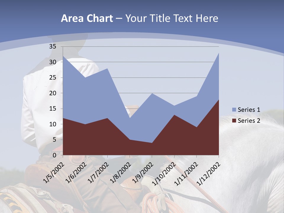 Mexican Boy On Horseback PowerPoint Template