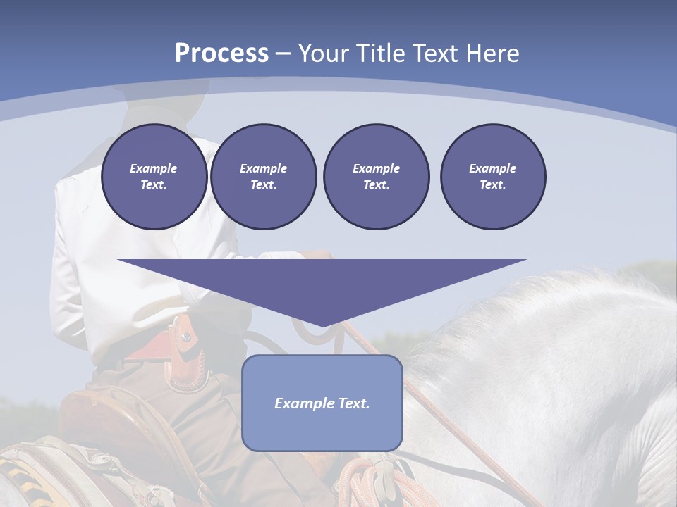 Mexican Boy On Horseback PowerPoint Template