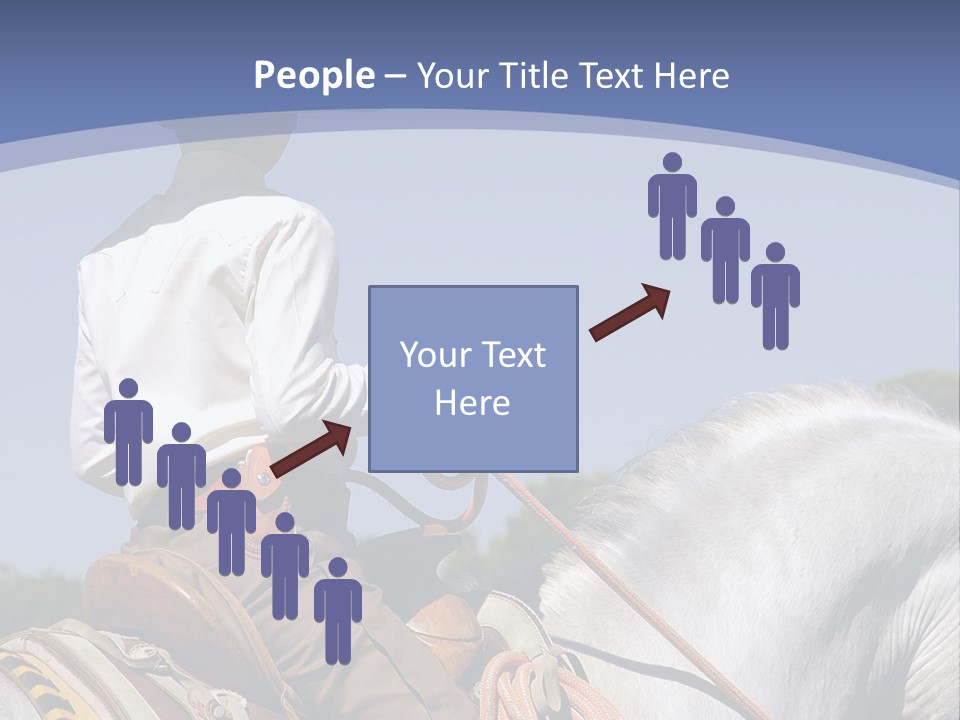 Mexican Boy On Horseback PowerPoint Template