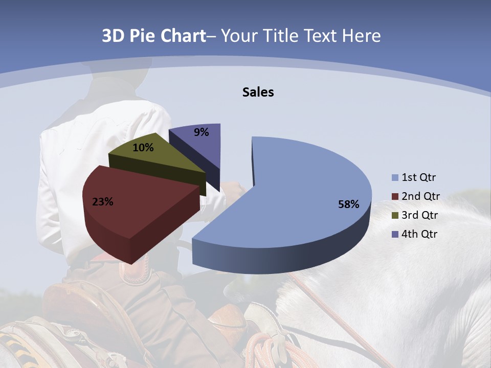 Mexican Boy On Horseback PowerPoint Template
