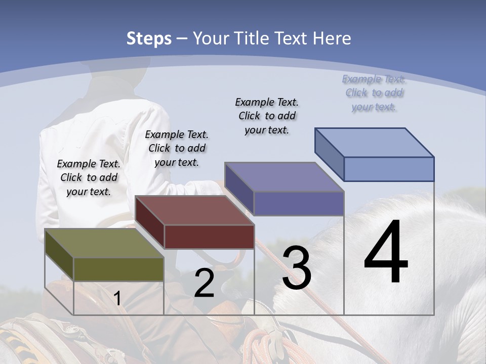 Mexican Boy On Horseback PowerPoint Template