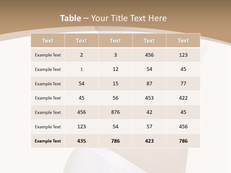 Body Of Young Woman Over White Background PowerPoint Template