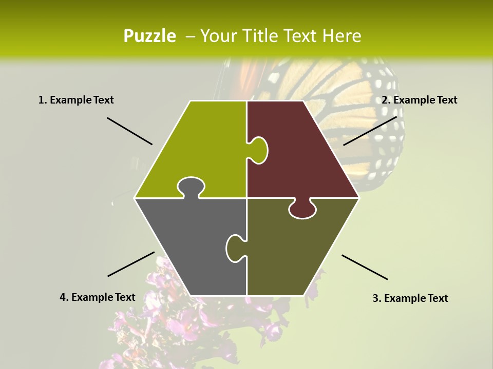 Monarch Butterfly PowerPoint Template