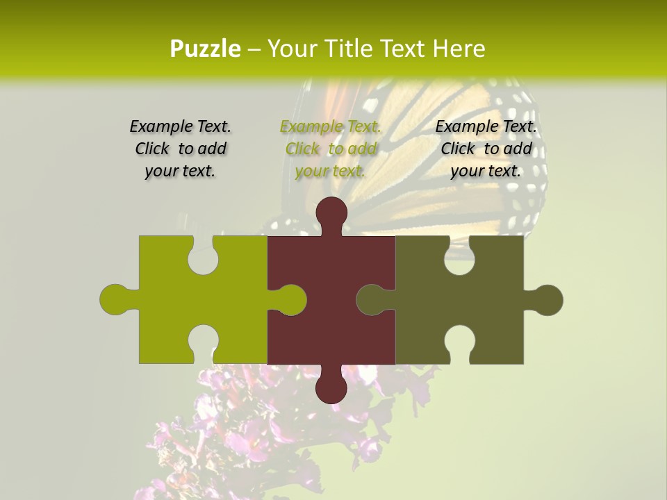 Monarch Butterfly PowerPoint Template