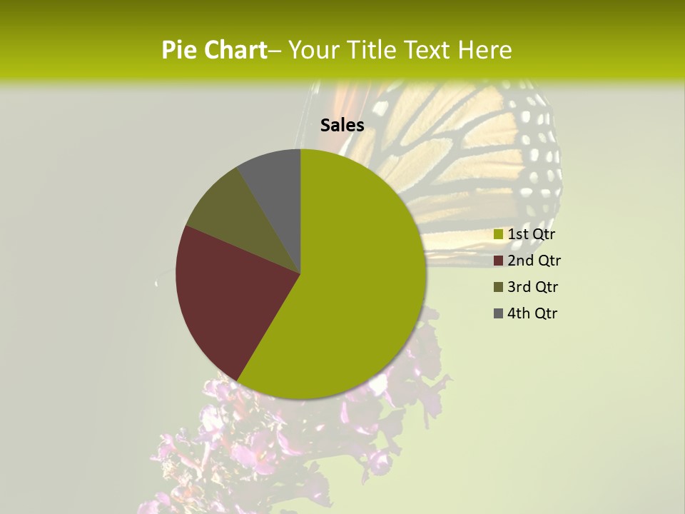 Monarch Butterfly PowerPoint Template
