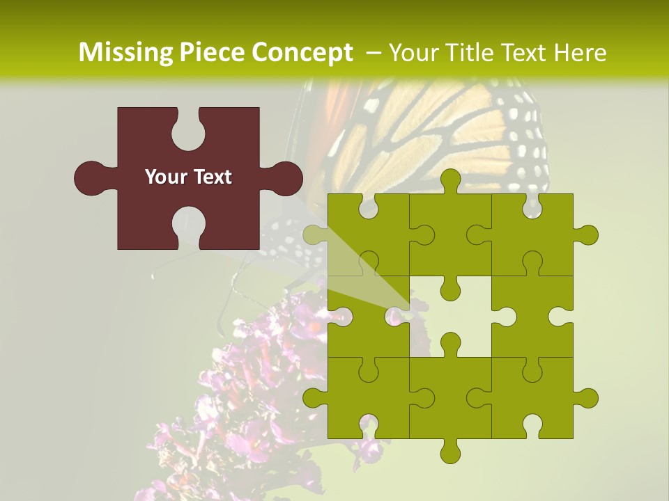 Monarch Butterfly PowerPoint Template