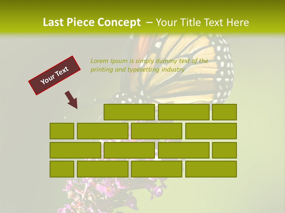 Monarch Butterfly PowerPoint Template