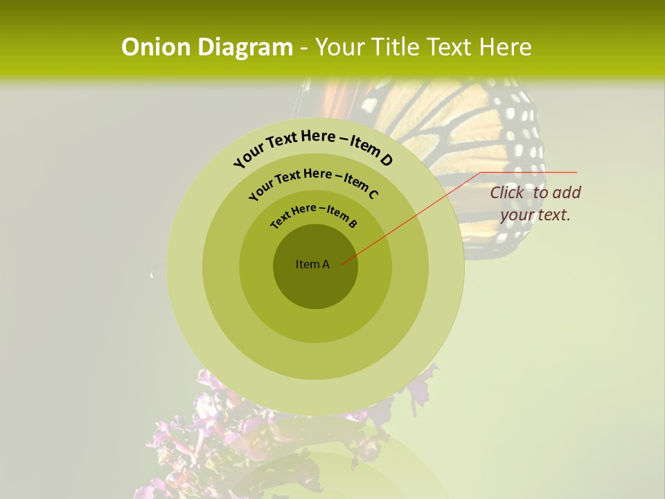 Monarch Butterfly PowerPoint Template