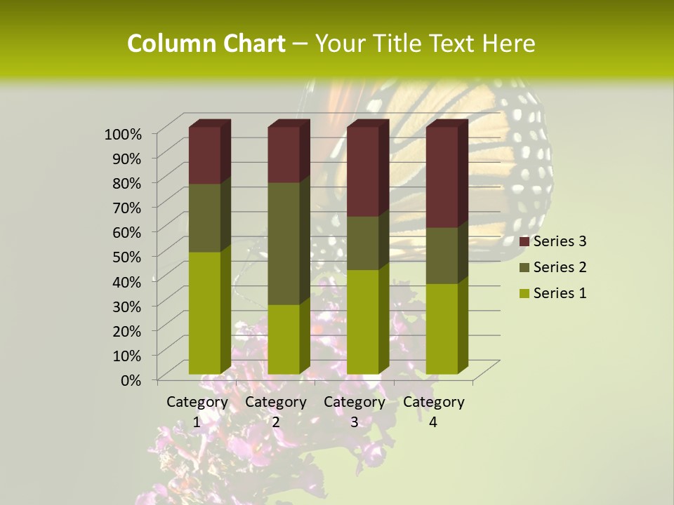 Monarch Butterfly PowerPoint Template