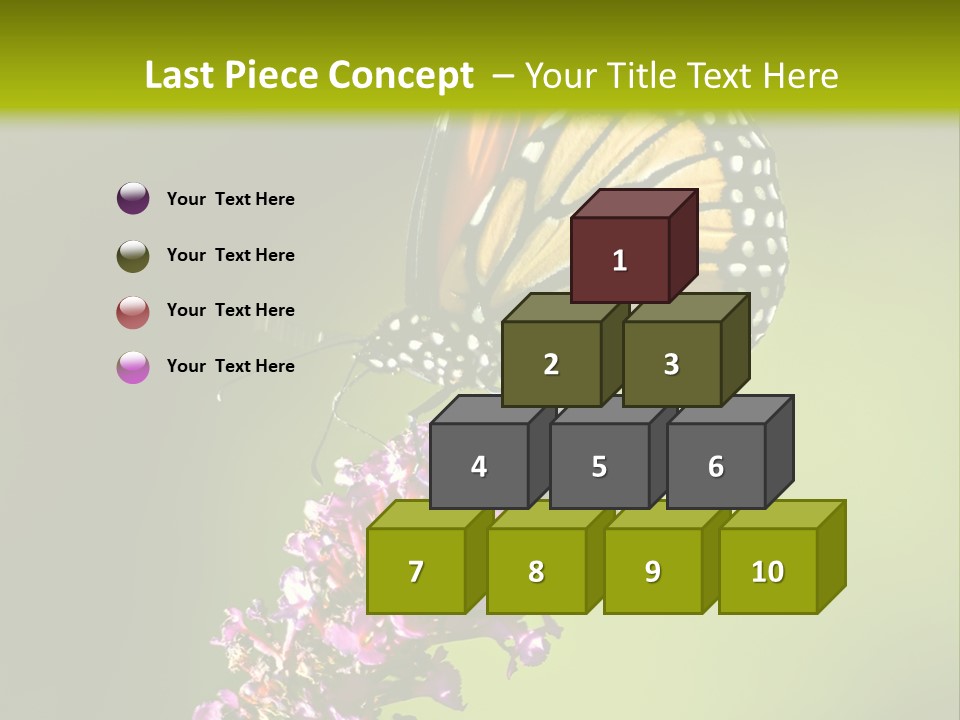 Monarch Butterfly PowerPoint Template