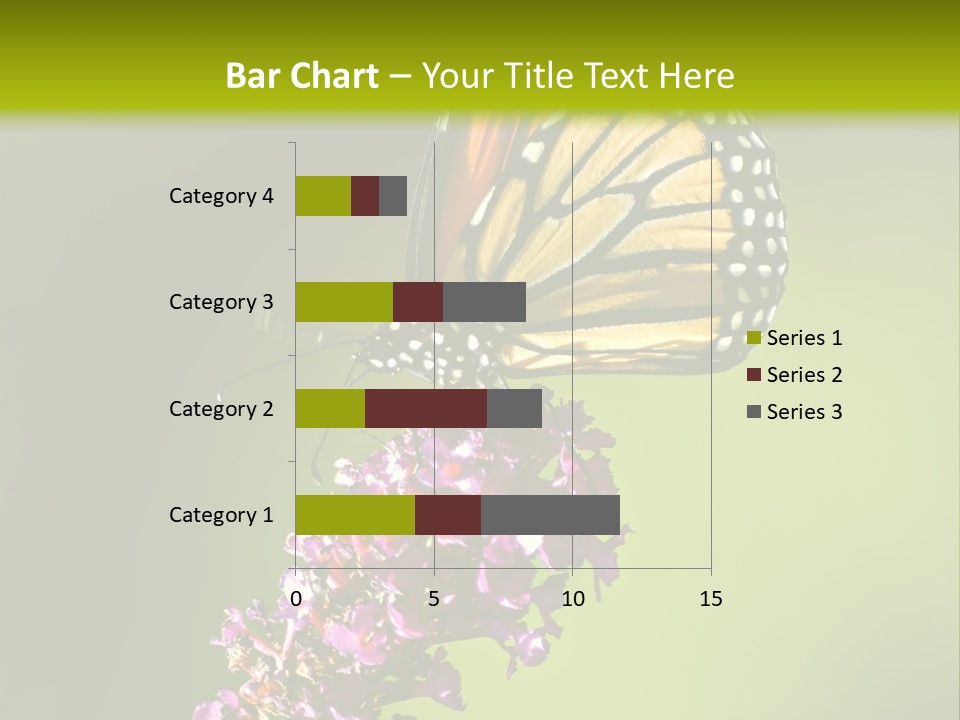 Monarch Butterfly PowerPoint Template