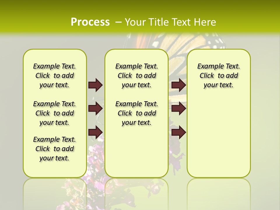 Monarch Butterfly PowerPoint Template