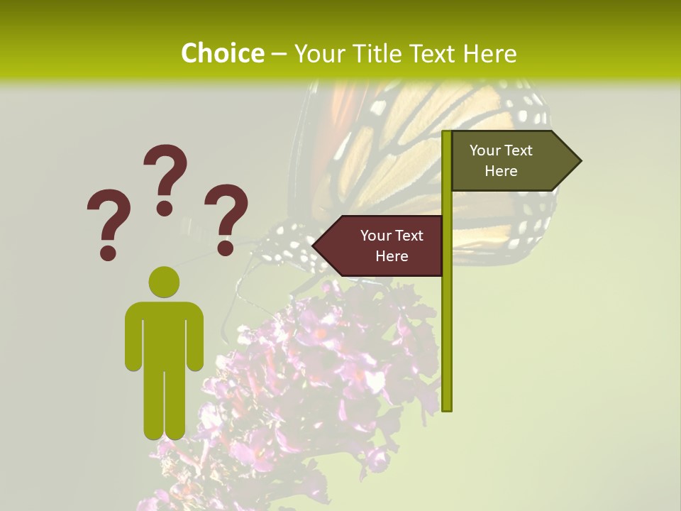 Monarch Butterfly PowerPoint Template