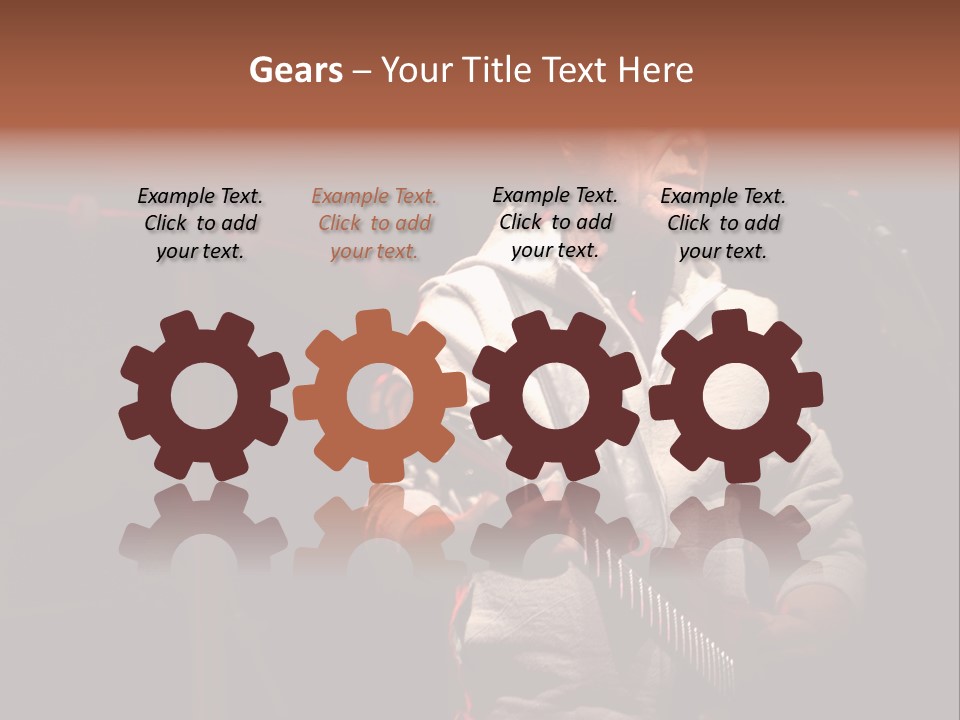 Lou Reed On Stage At Telluride Blues And Brews Fest 06 PowerPoint Template