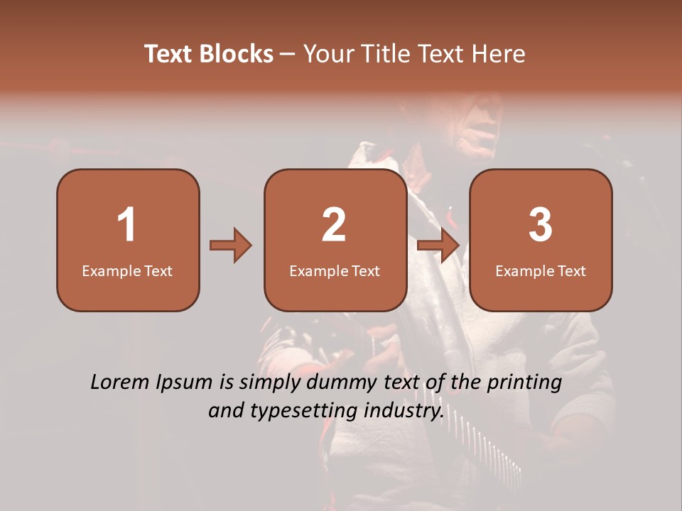 Lou Reed On Stage At Telluride Blues And Brews Fest 06 PowerPoint Template