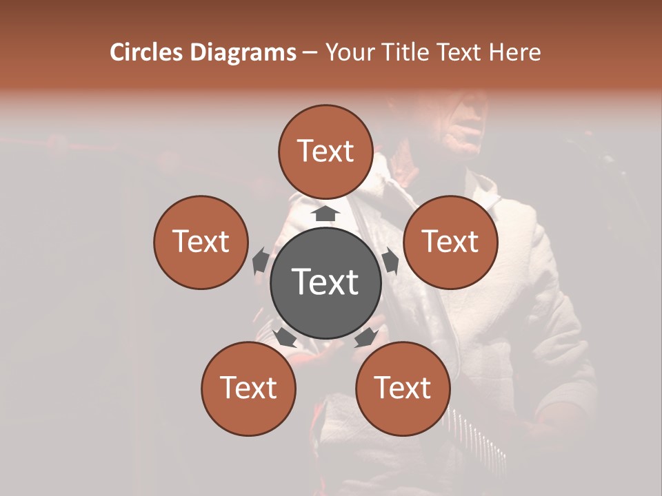 Lou Reed On Stage At Telluride Blues And Brews Fest 06 PowerPoint Template