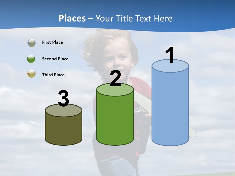 Into The Wind PowerPoint Template