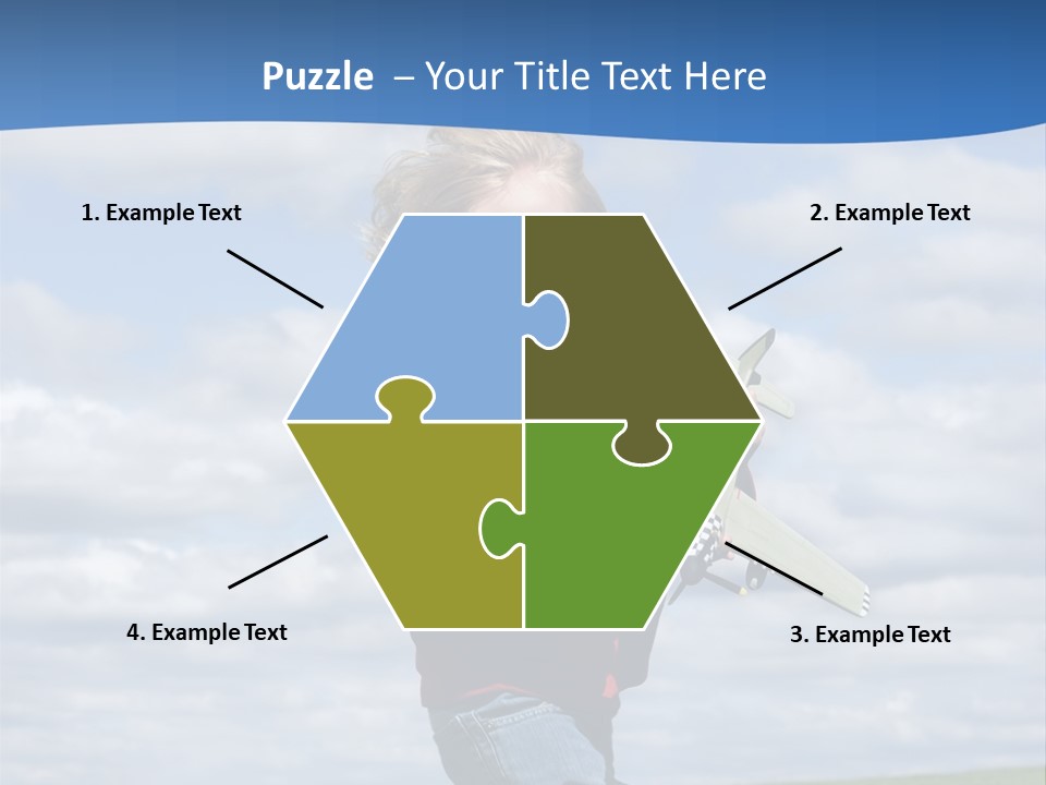 Into The Wind PowerPoint Template