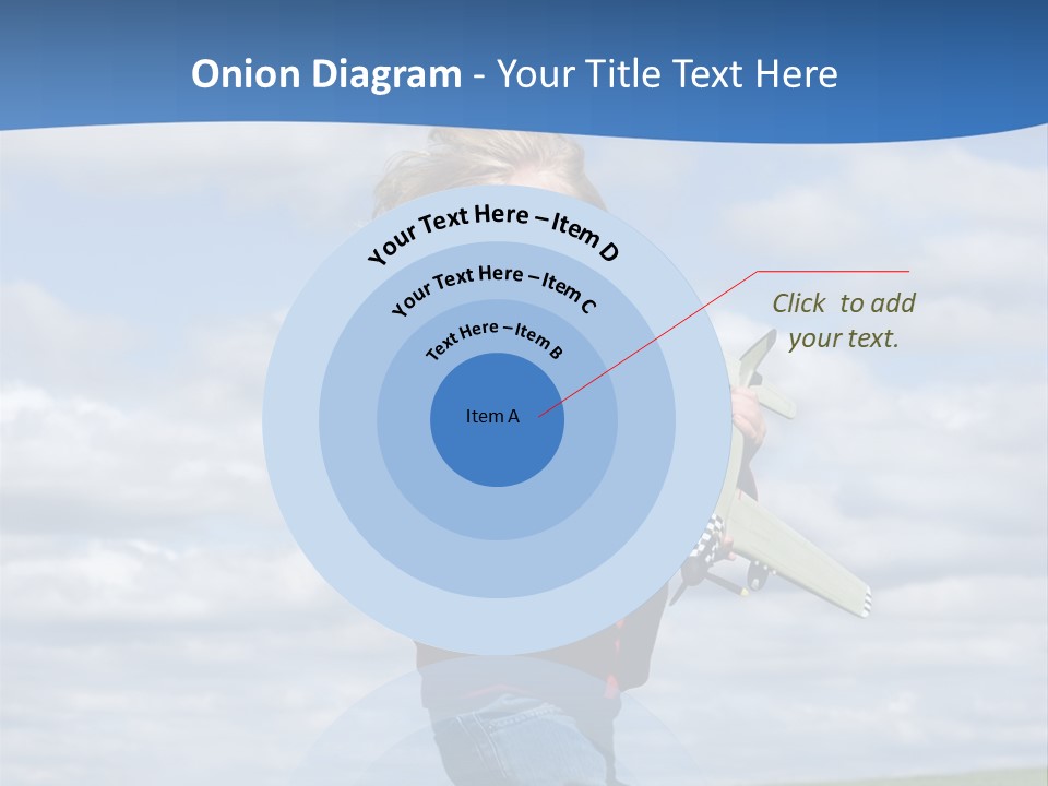 Into The Wind PowerPoint Template