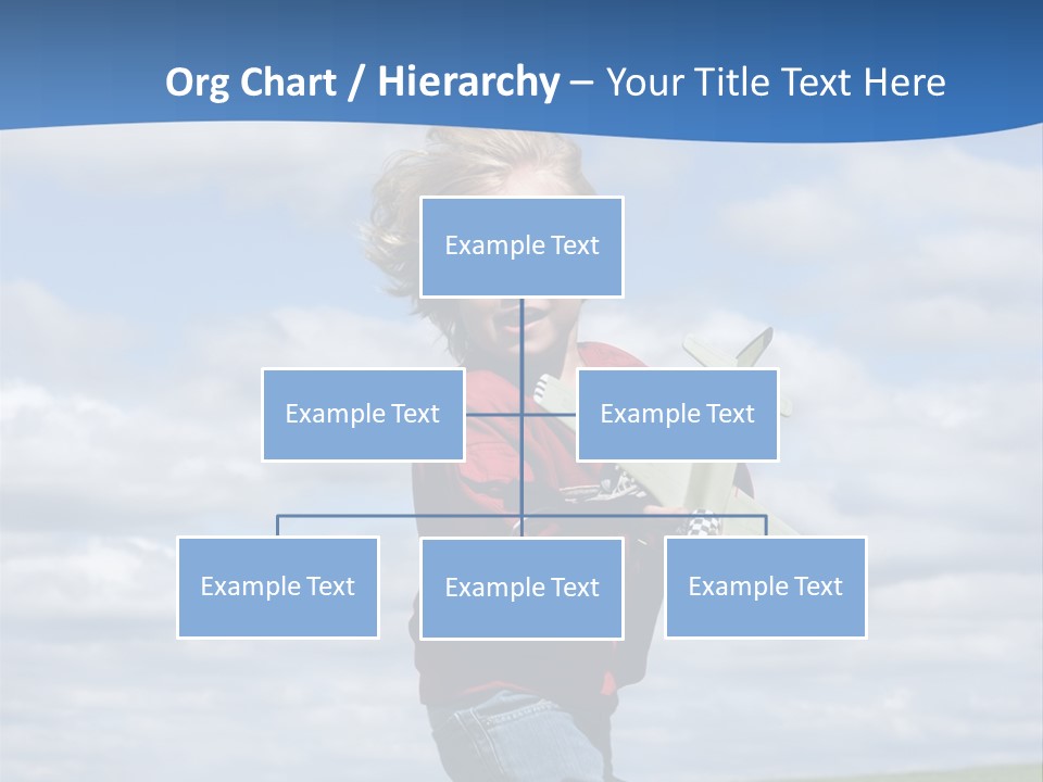 Into The Wind PowerPoint Template