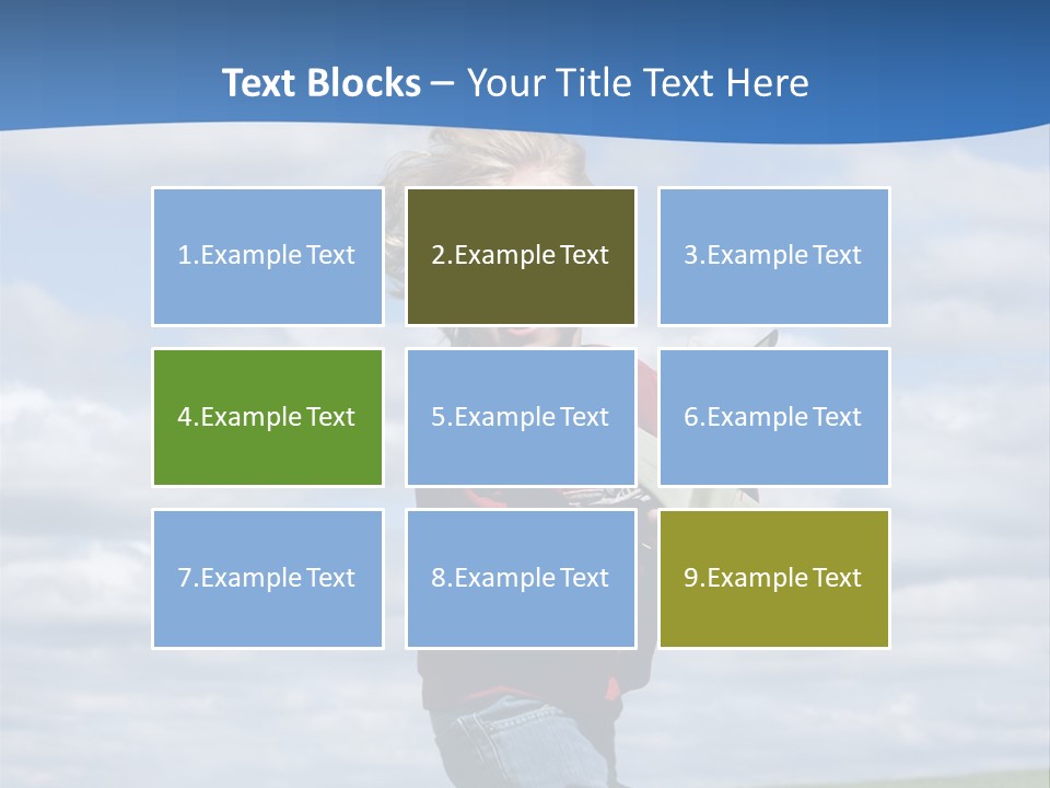 Into The Wind PowerPoint Template