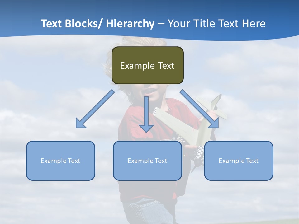 Into The Wind PowerPoint Template