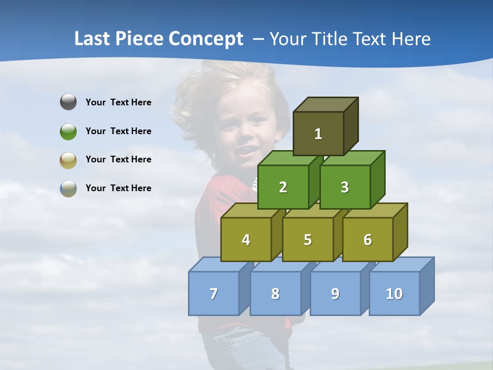 Into The Wind PowerPoint Template