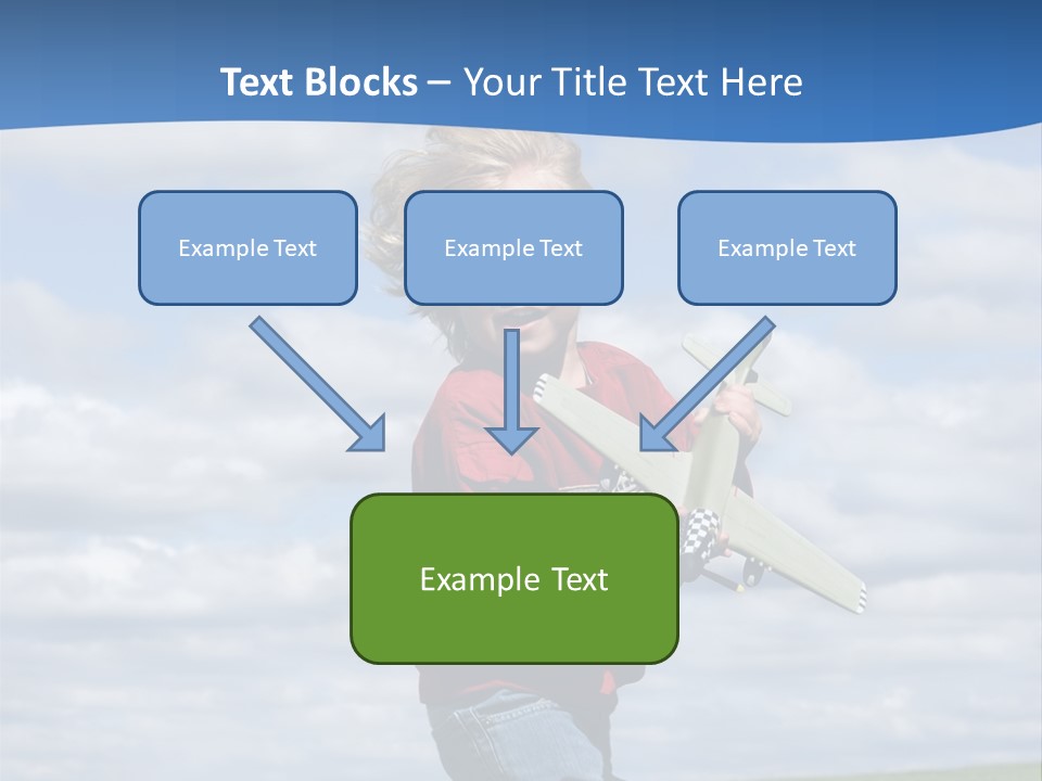 Into The Wind PowerPoint Template
