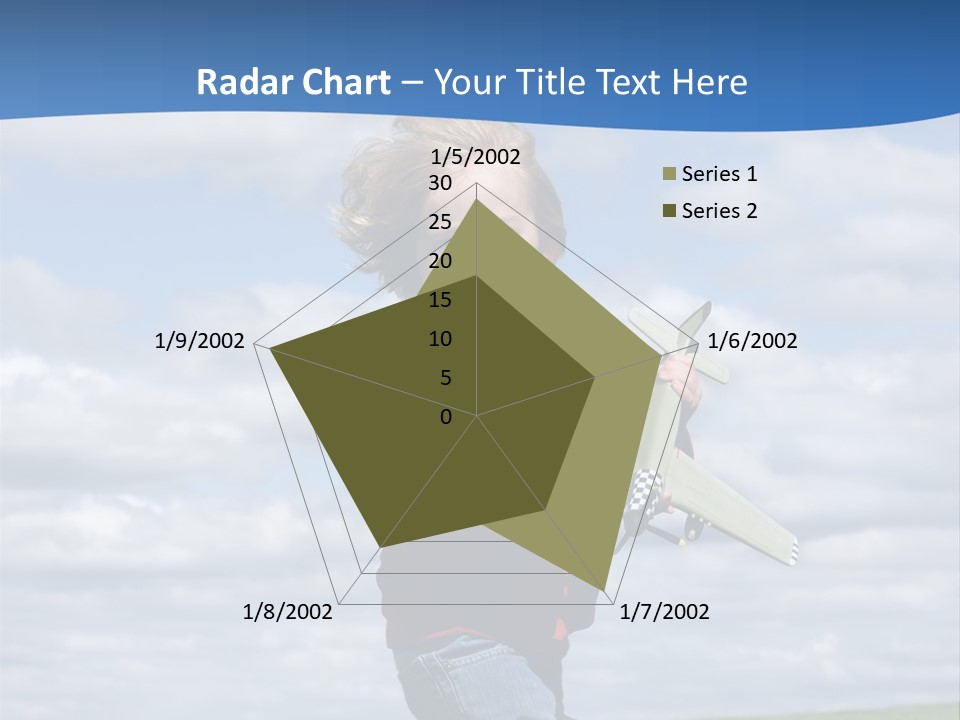 Into The Wind PowerPoint Template