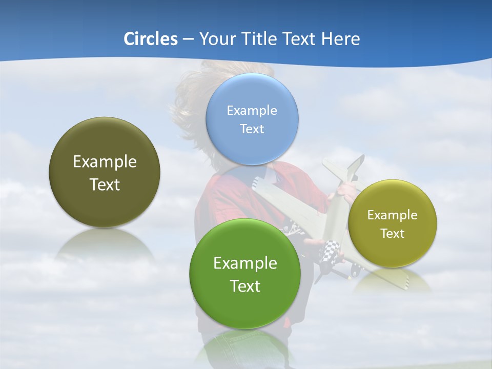 Into The Wind PowerPoint Template