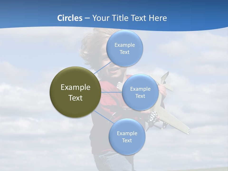 Into The Wind PowerPoint Template