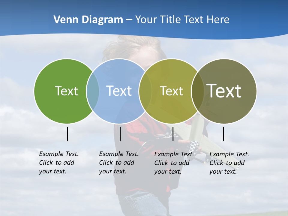 Into The Wind PowerPoint Template