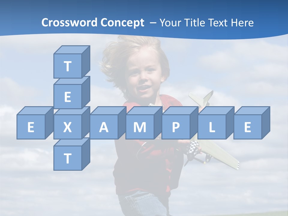 Into The Wind PowerPoint Template