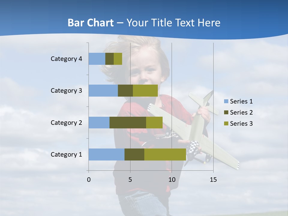 Into The Wind PowerPoint Template