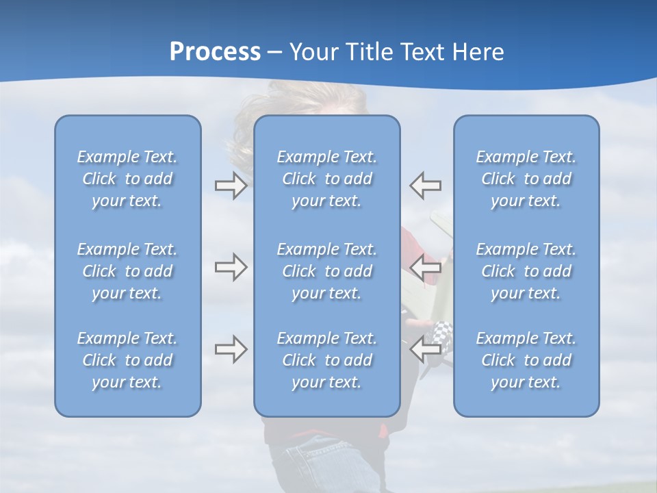 Into The Wind PowerPoint Template