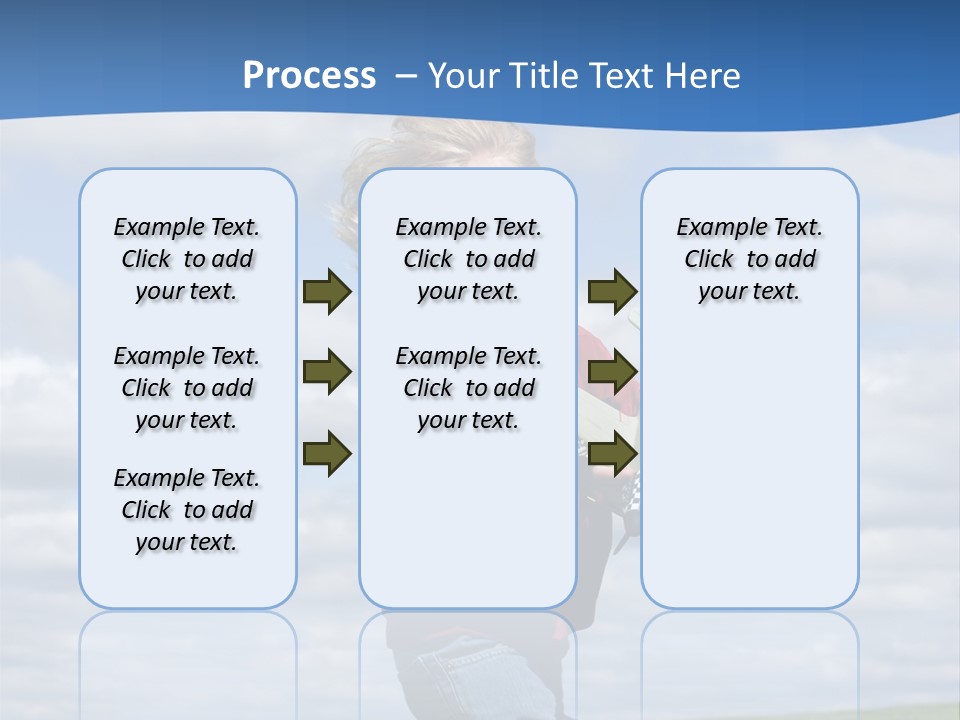 Into The Wind PowerPoint Template