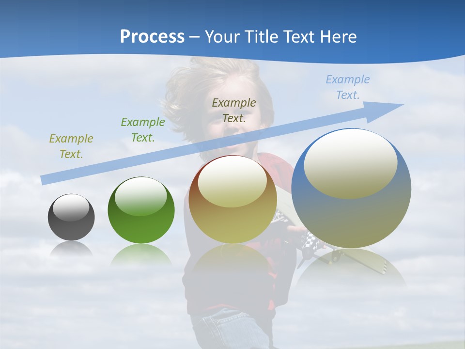 Into The Wind PowerPoint Template