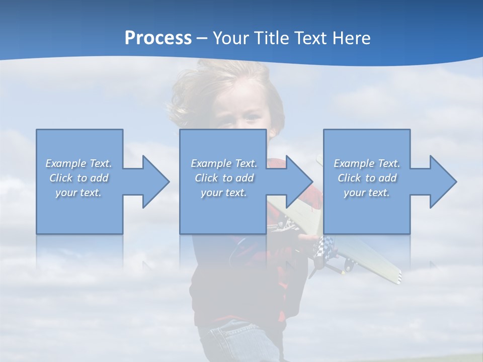 Into The Wind PowerPoint Template