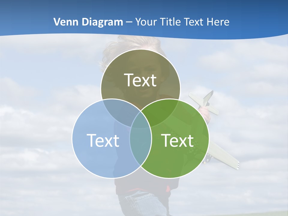 Into The Wind PowerPoint Template