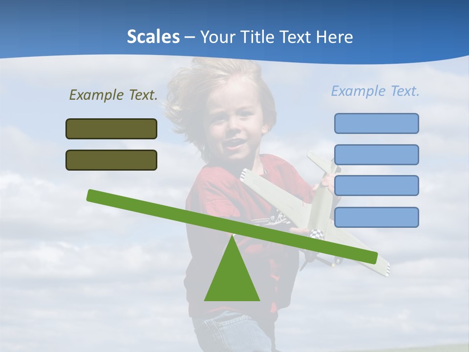 Into The Wind PowerPoint Template
