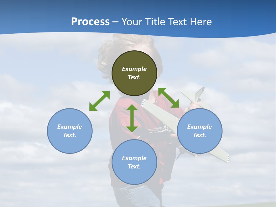 Into The Wind PowerPoint Template