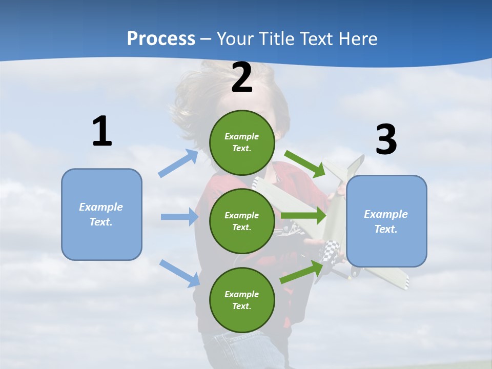 Into The Wind PowerPoint Template