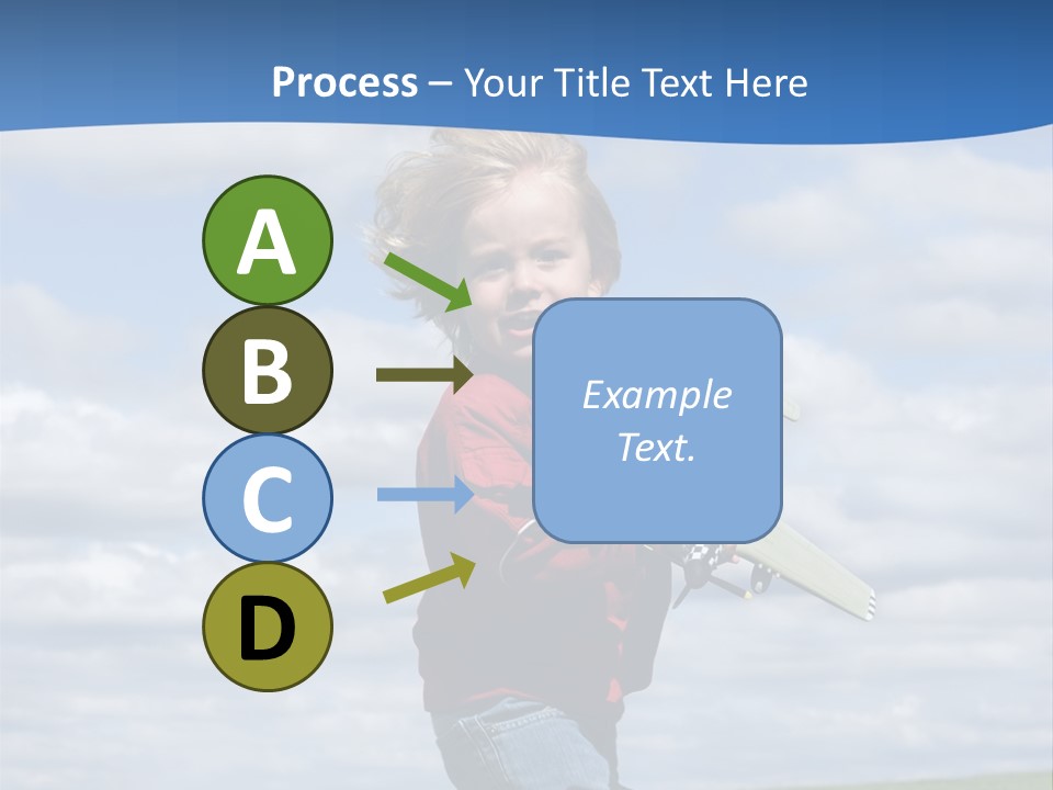 Into The Wind PowerPoint Template