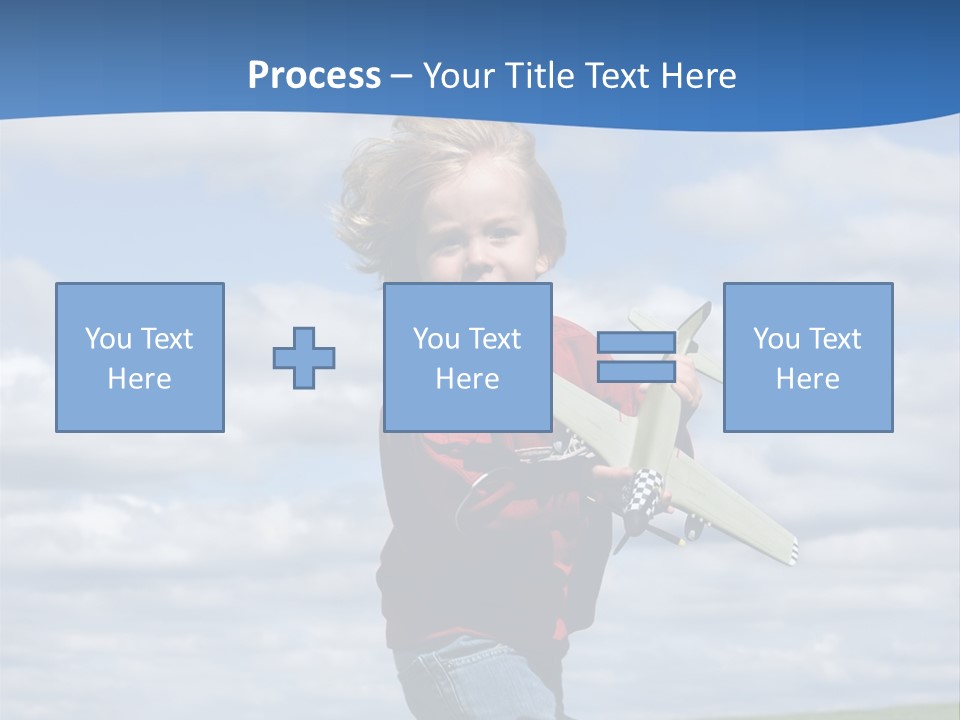 Into The Wind PowerPoint Template