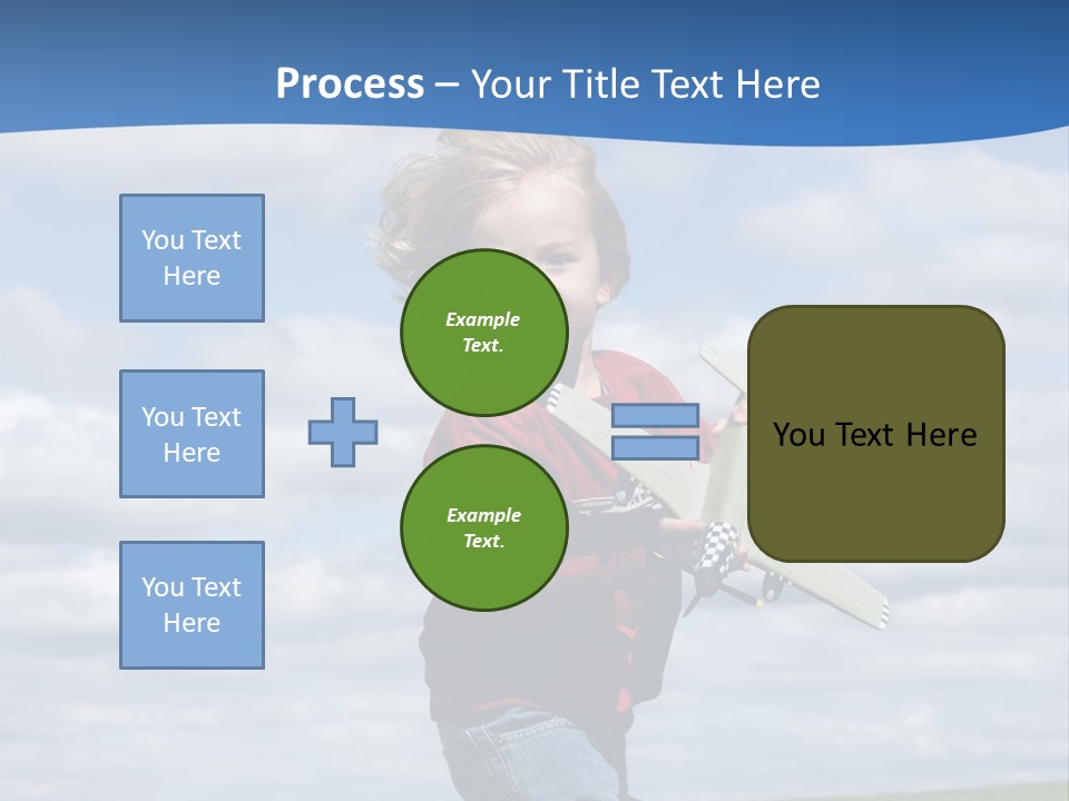 Into The Wind PowerPoint Template