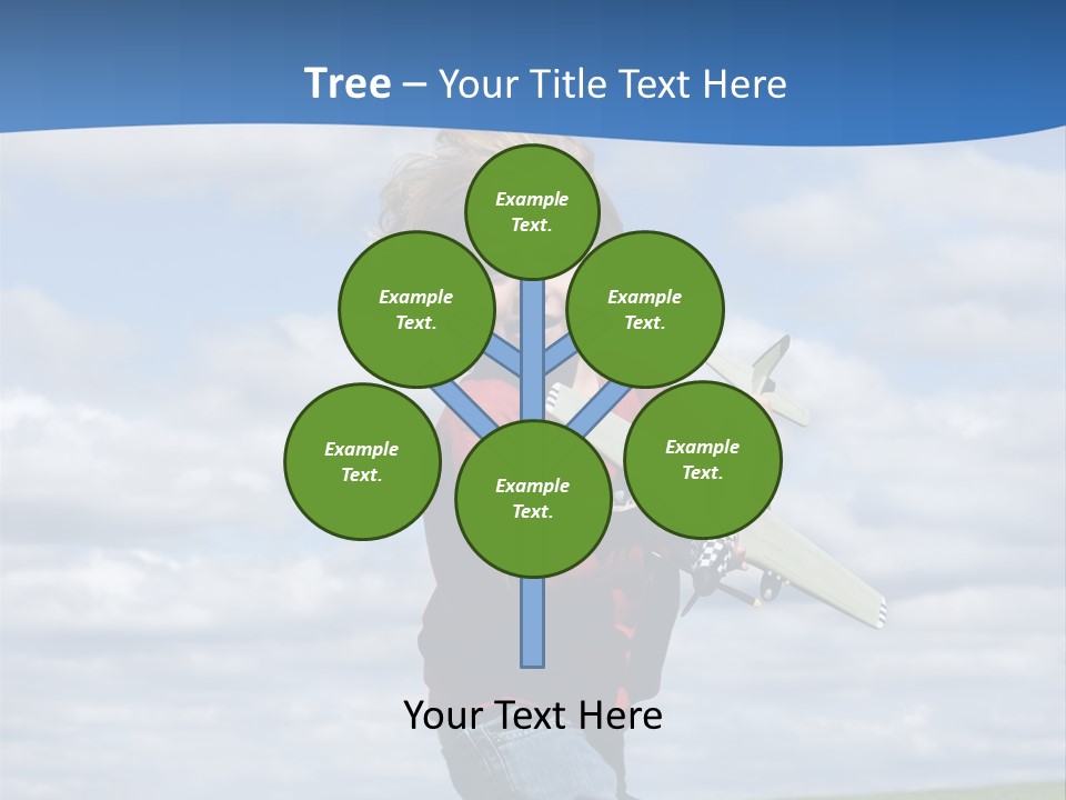 Into The Wind PowerPoint Template