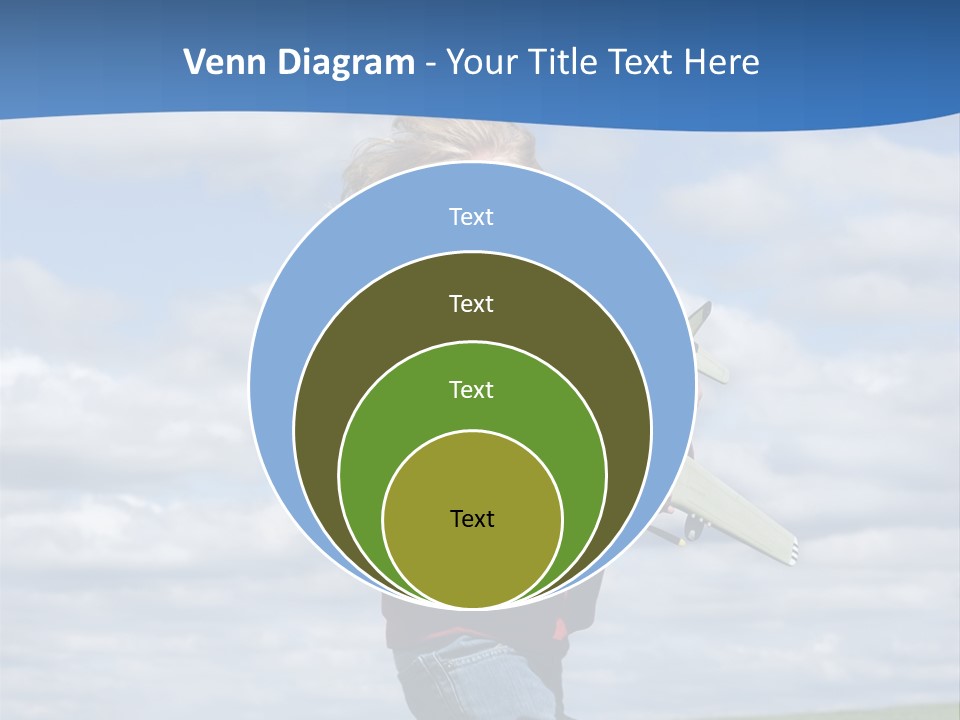 Into The Wind PowerPoint Template