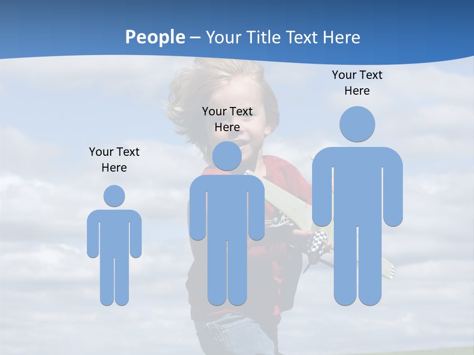 Into The Wind PowerPoint Template