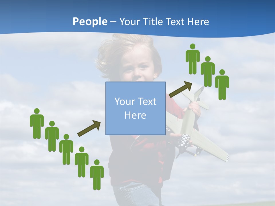 Into The Wind PowerPoint Template